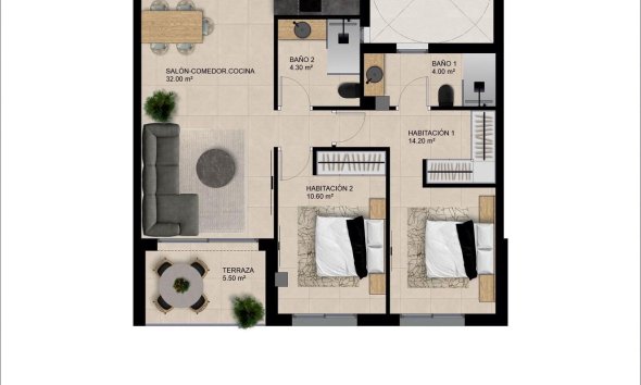 Obra nueva - Apartamento - Catral
