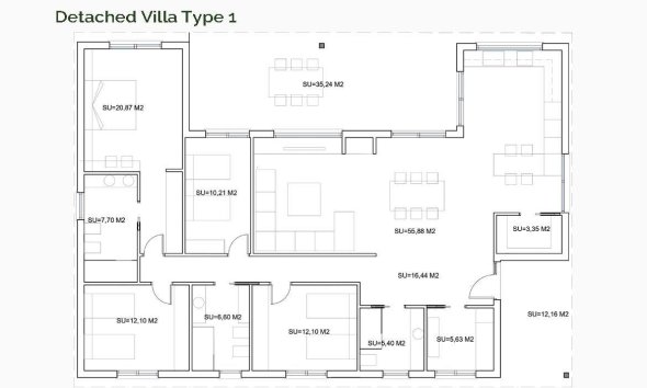 New Build - Villa / House - Penàguila