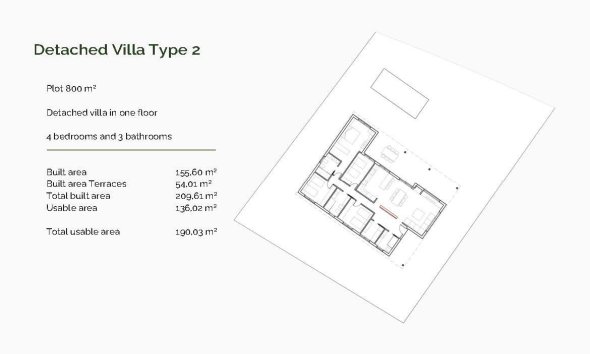 Obra nueva - Villa - Penàguila