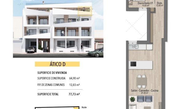 Obra nueva - Apartamento / Dúplex - Torrevieja