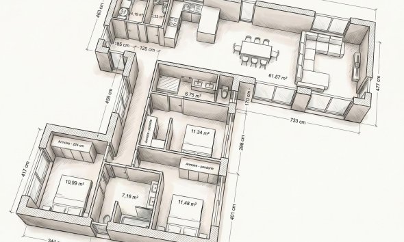 Obra nueva - Villa - Pinoso