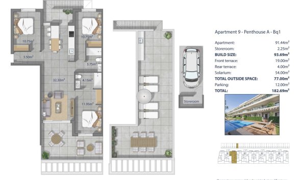 New Build - Apartment / Duplex - Los Alcazares - Los Alcázares