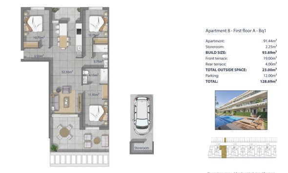 New Build - Apartament / Duplex - Los Alcazares - Los Alcázares