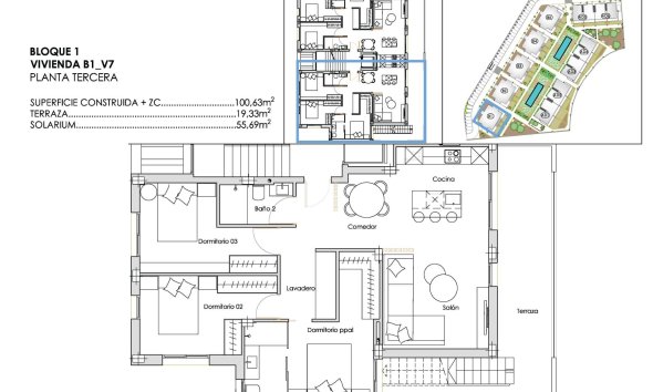 Obra nueva - Apartamento - Torre Pacheco