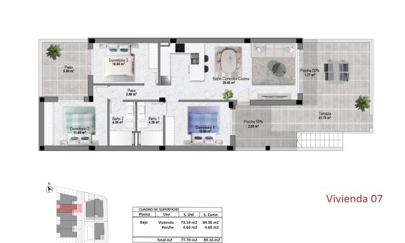 Rynek Pierwotny - Apartament / Duplex - Pilar de la Horadada