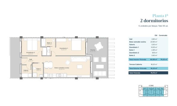 Obra nueva - Apartamento - Vera