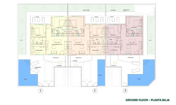 New Build - Bungalow - Pilar de la Horadada