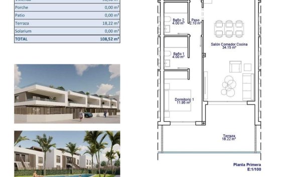 New Build - Apartament / Duplex - Pilar de la Horadada