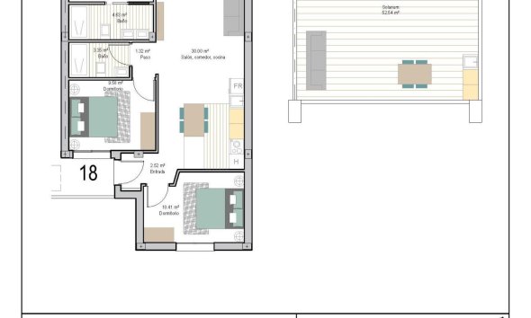 Obra nueva - Apartamento / Dúplex - Torre Pacheco