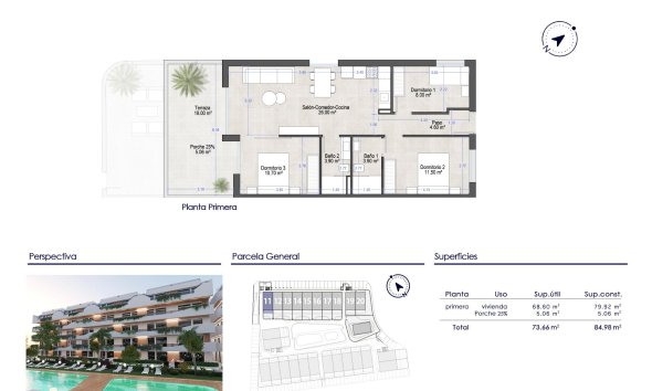New Build - Apartament / Duplex - San Javier