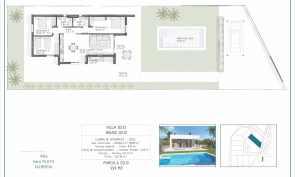 Obra nueva - Villa - Vera