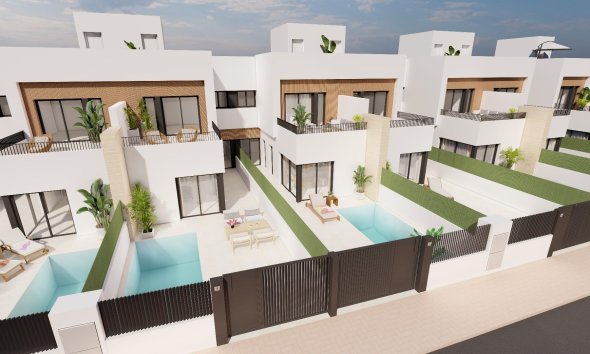 New Build - Terraced house / Townhouse - Santiago de la Ribera