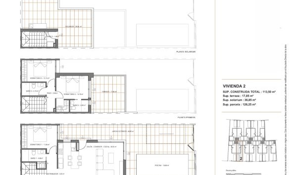 New Build - Terraced house / Townhouse - Santiago de la Ribera