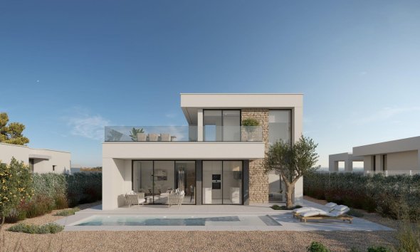 Obra nueva - Villa - Fuente Álamo - Fuente Alamo