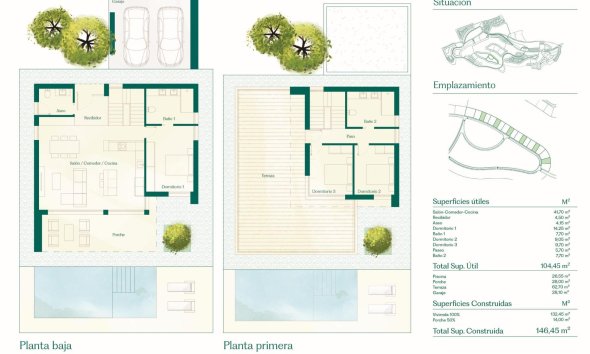 Obra nueva - Villa - Fuente Álamo - Fuente Alamo