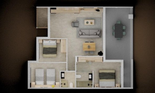 New Build - Bungalow - Pilar de la Horadada