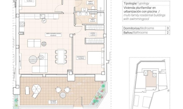 Rynek Pierwotny - Bungalow / Domek parterowy - Hondón de las Nieves