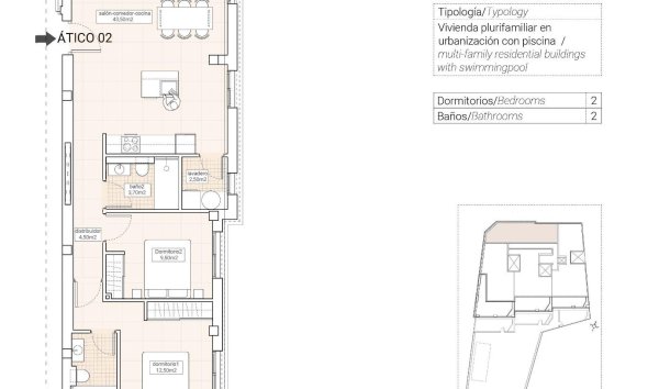 New Build - Apartment - Hondón de las Nieves