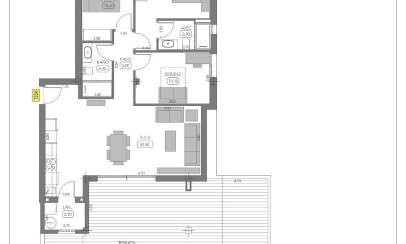 New Build - Terraced house / Townhouse - Algorfa