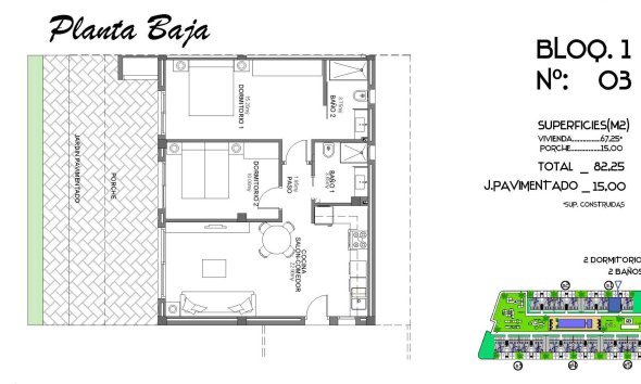 New Build - Apartment / Duplex - Algorfa