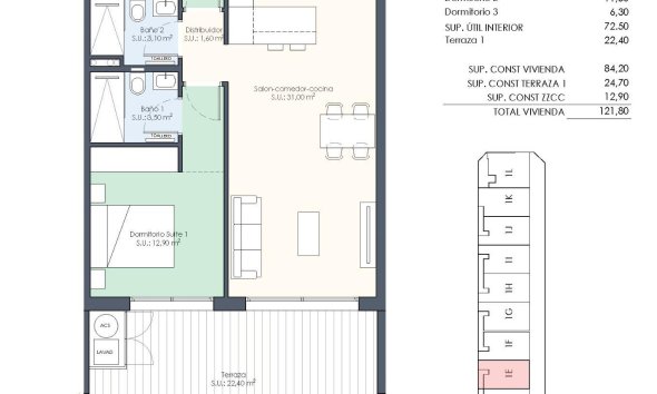 New Build - Apartment - Benijofar