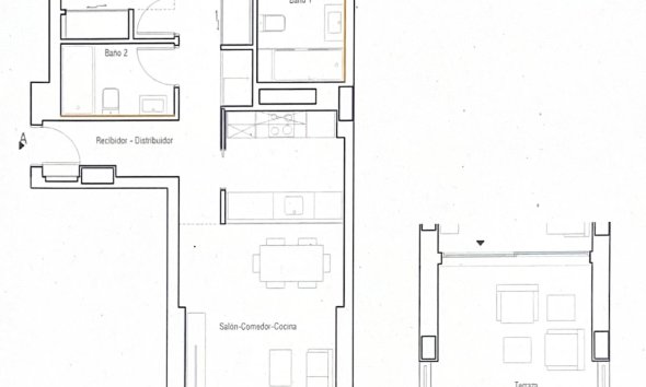 Resale - Apartament / Duplex - Dehesa de campoamor - Campoamor