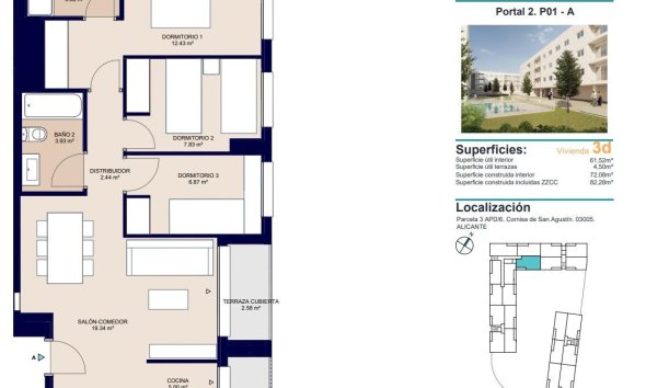 New Build - Apartament / Duplex - Alicante