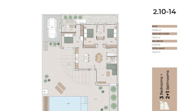 Obra nueva - Villa / Casa - Algorfa