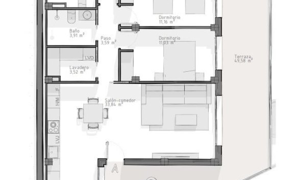 Obra nueva - Apartamento / Dúplex - Aguilas