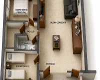 Resale - Bungalow - Torrevieja - Aguas Nuevas